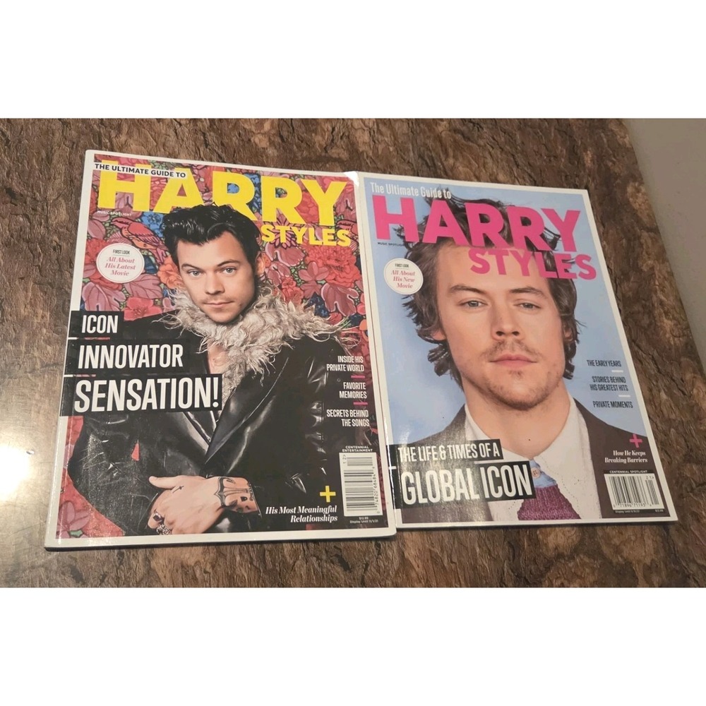 Harry Styles Magazine Lot Of 2 Excellent Condition One Direction Teen Pop Music